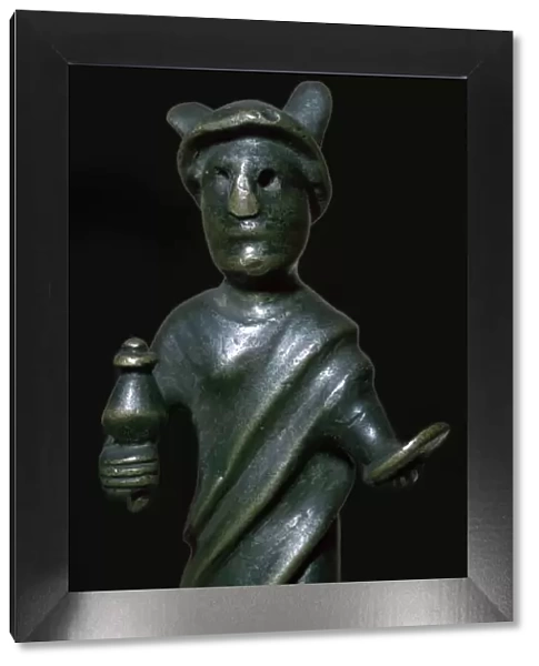 Romano-Celtic bronze statuette of a deity, 3rd century
