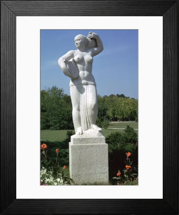 Framed Print : Statue in the park at Keszthely Framed Print : Statue in the park at Keszthely
