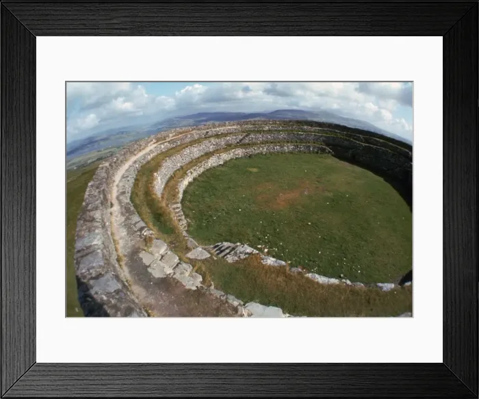 Framed Print : Grianan of Aileach Hillfort, 6th-7th century Framed Print : Grianan of Aileach Hillfort, 6th-7th century