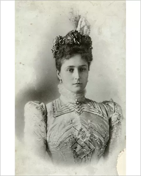Tsarina Alexandra Fyodorovna, wife of Tsar Nicholas II of Russia, early 20th century. Artist: A Pasetti