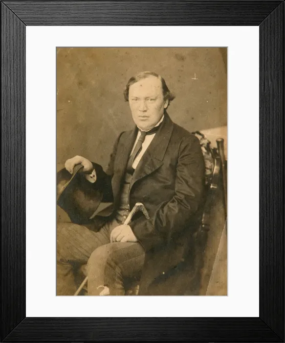 Framed Print : Alexander Ostrovsky, Russian dramatist, late 1850s Framed Print : Alexander Ostrovsky, Russian dramatist, late 1850s