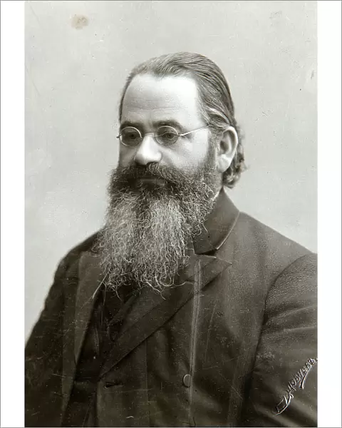 Semyon Vengerov, Russian literary critic and historian, 1890s. Artist: Dmitri Spiridonovich Zdobnov