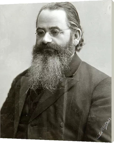 Semyon Vengerov, Russian literary critic and historian, 1890s. Artist: Dmitri Spiridonovich Zdobnov