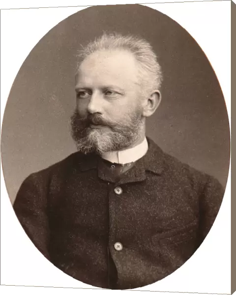 Peter Tchaikovsky, Russian composer, late 19th century. Artist: Sergei Levitsky