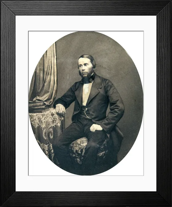 Framed Print : Yakov Groth, Russian philologist and linguist, 1860s Framed Print : Yakov Groth, Russian philologist and linguist, 1860s