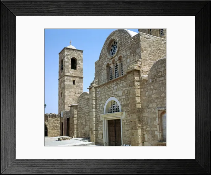 Framed Print : St Barnabas Monastery in Cyprus, 18th century Framed Print : St Barnabas Monastery in Cyprus, 18th century