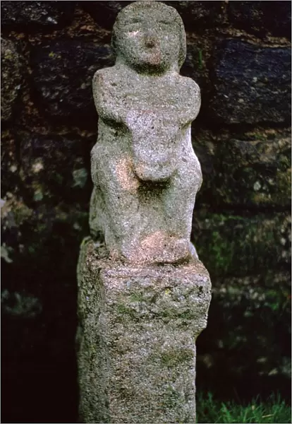 Stone figure from a Mithraeum near Hadrians Wall, 3rd century