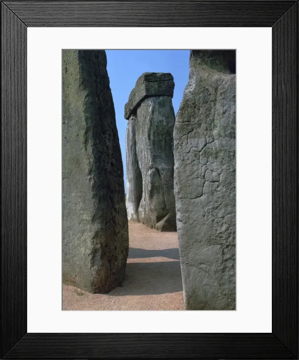Framed Print : Trilithons in Stonehenge Framed Print : Trilithons in Stonehenge