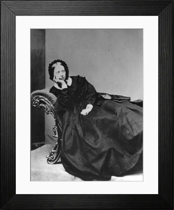 Framed Print : Grand Duchess Alexandra Petrovna of Russia, c1860c-1865 Framed Print : Grand Duchess Alexandra Petrovna of Russia, c1860c-1865