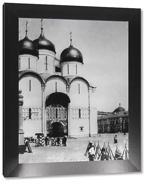 The Cathedral of the Dormition in the Moscow Kremlin, Russia, 1883. Artist: Scherer Nabholz & Co