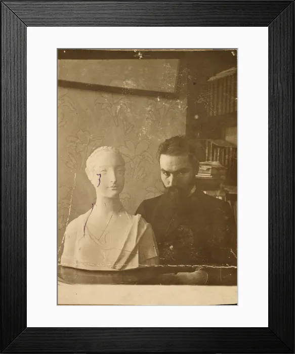 Framed Print : Valery Bryusov, Russian author and poet, 1900s Framed Print : Valery Bryusov, Russian author and poet, 1900s