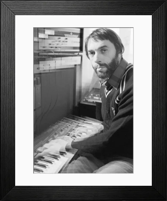 Framed Print : Eduard Artemyev, Russian composer, 1984 Framed Print : Eduard Artemyev, Russian composer, 1984