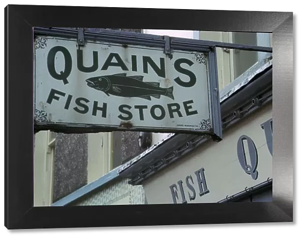 A sign in Youghal, Ireland