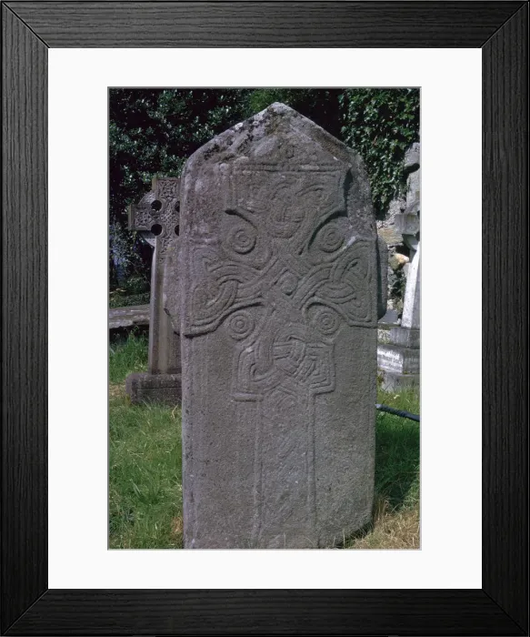 Framed Print : St Muras cross in Pahan, 7th century Framed Print : St Muras cross in Pahan, 7th century