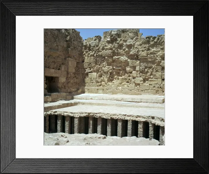 Framed Print : Roman Baths in Salamis, 3rd century Framed Print : Roman Baths in Salamis, 3rd century