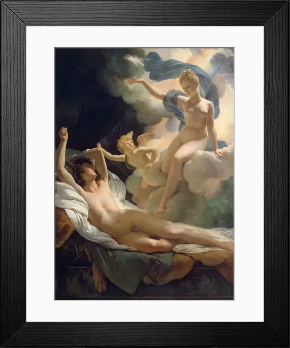 Framed Print : Morpheus and Iris, 1811. Artist: Pierre Narcisse Guerin Framed Print : Morpheus and Iris, 1811. Artist: Pierre Narcisse Guerin