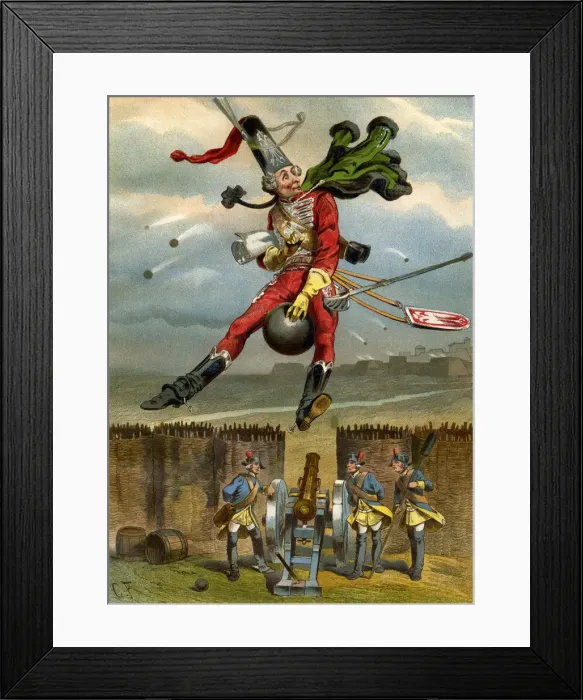 Framed Print : Book illustration, 1896. Artist: Franz Gottfried Framed Print : Book illustration, 1896. Artist: Franz Gottfried