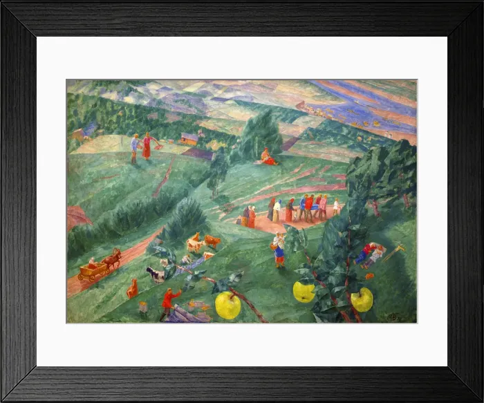 Framed Print : Midday, 1917. Artist: Kuz ma Petrov-Vodkin Framed Print : Midday, 1917. Artist: Kuz ma Petrov-Vodkin