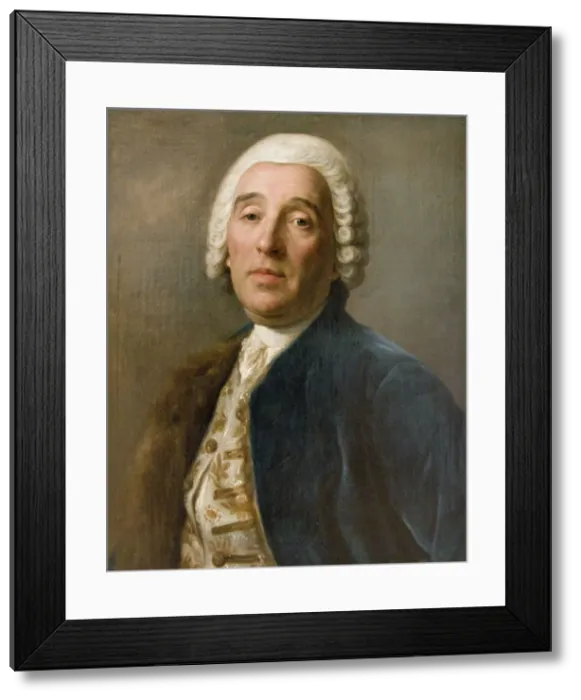 Framed Print : Portrait of the architect Bartolomeo Francesco Rastrelli, 18th century. Artist: Pietro Rotari Framed Print : Portrait of the architect Bartolomeo Francesco Rastrelli, 18th century. Artist: Pietro Rotari