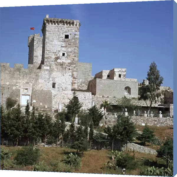 Bodrum Crusader castle in Turkey, 15th century