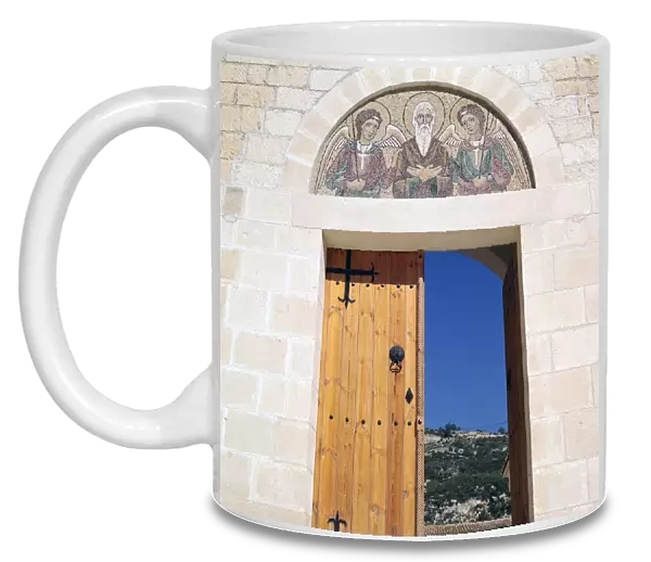 Doorway of Ayios Neophytos monastery near Paphos, 12th century