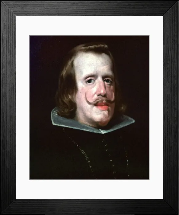 Framed Print : Painting of King Phillip IV of Spain, 16th century. Artist: Diego Velasquez Framed Print : Painting of King Phillip IV of Spain, 16th century. Artist: Diego Velasquez