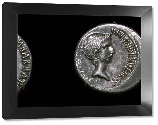 Coins of Mark Antony and Octavian, 1st century BC