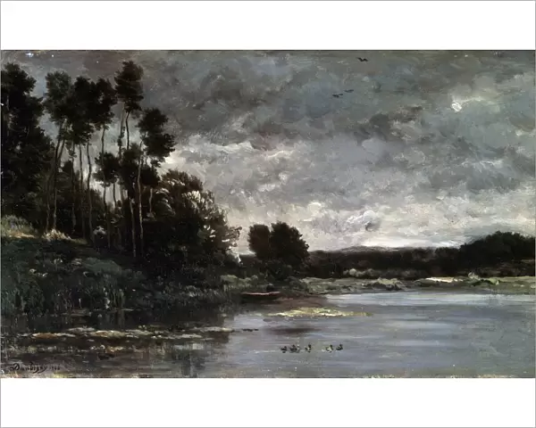 The River Bank, 1866. Artist: Charles Francois Daubigny