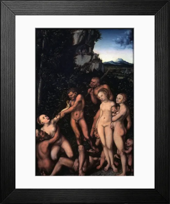 Framed Print : Fruits of Jealousy, (The Silver Age), 1530 Framed Print : Fruits of Jealousy, (The Silver Age), 1530