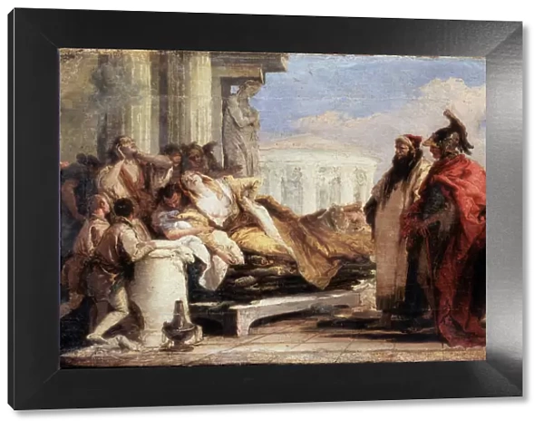 The Death of Dido, 1757-1760. Artist: Giovanni Battista Tiepolo