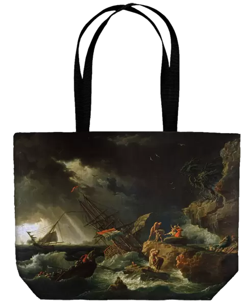 Storm at the Sea, 1740s. Artist: Claude-Joseph Vernet