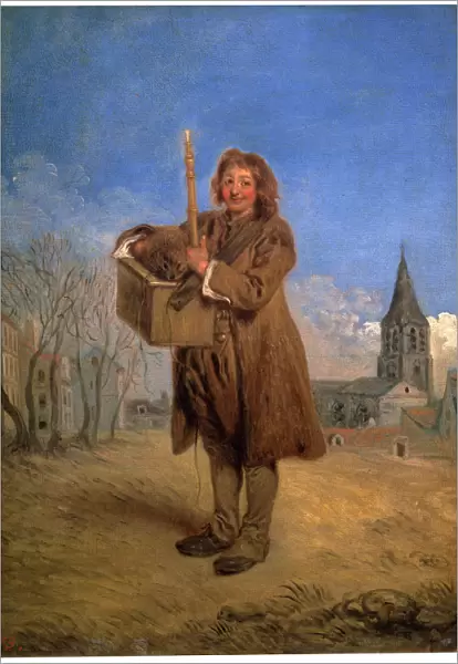 Savoyard with a Marmot, 1716. Artist: Jean-Antoine Watteau