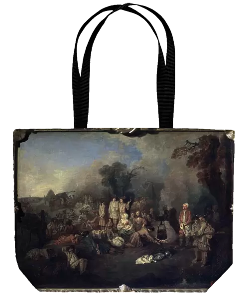 Bivouac, c1710. Artist: Jean-Antoine Watteau