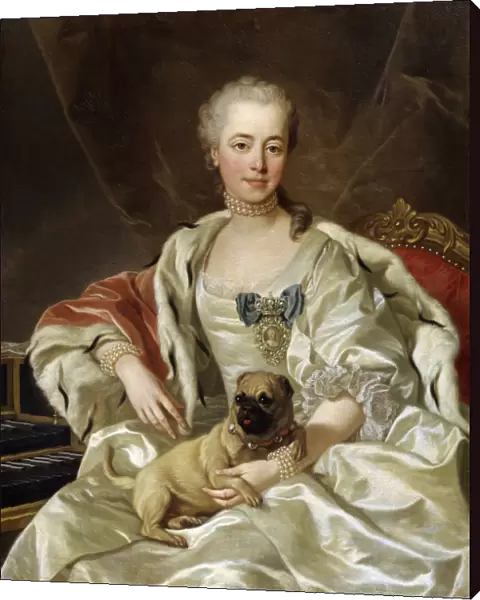Portrait of Countess Ekaterina Golitsyna, 1759. Artist: Louis Michel van Loo