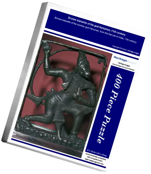Bronze statuette of the god Hanuman, 11th century