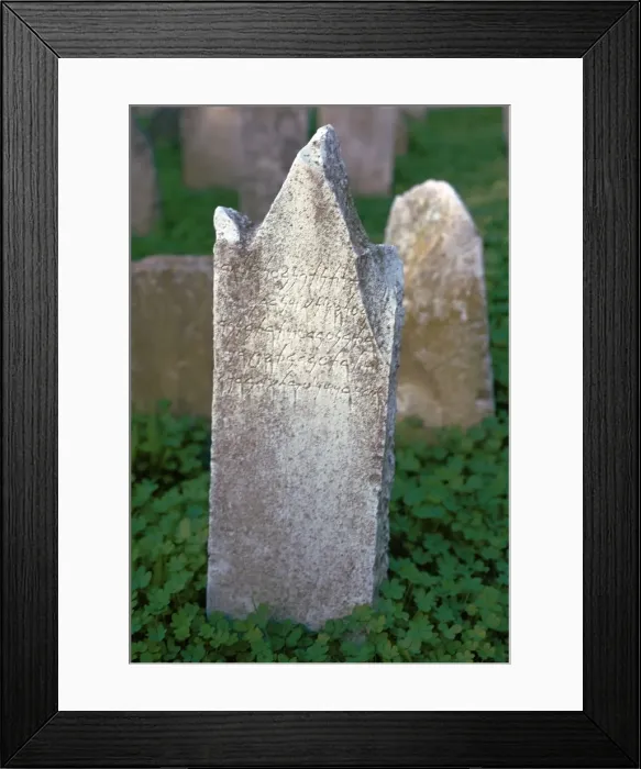 Framed Print : Punic stela with a Phoenician inscription, 2nd century BC Framed Print : Punic stela with a Phoenician inscription, 2nd century BC
