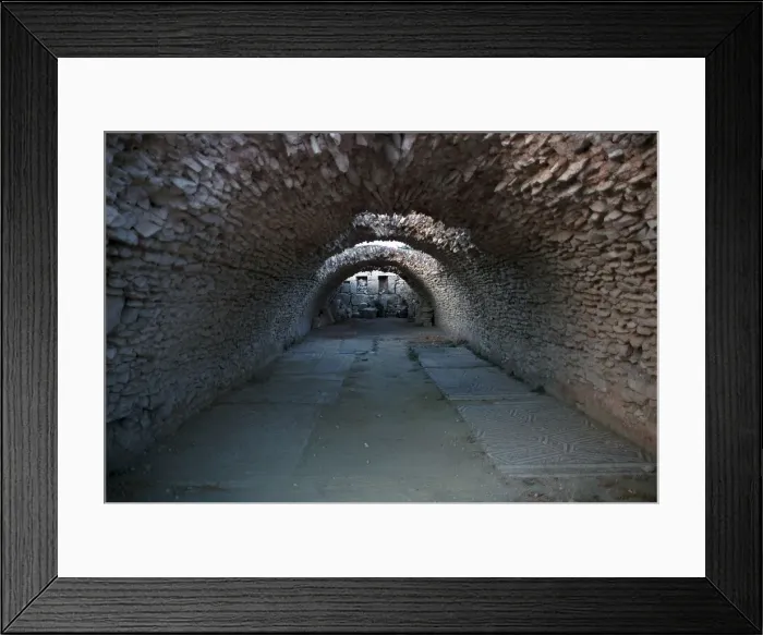 Framed Print : Roman cistern in Musti in Tunisia, 2nd century Framed Print : Roman cistern in Musti in Tunisia, 2nd century