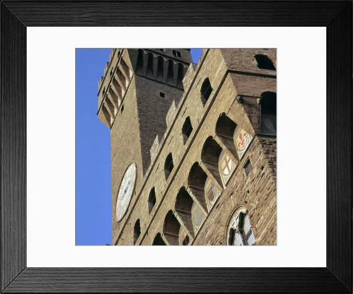 Framed Print : The Palazzo Vecchio, 13th century Framed Print : The Palazzo Vecchio, 13th century