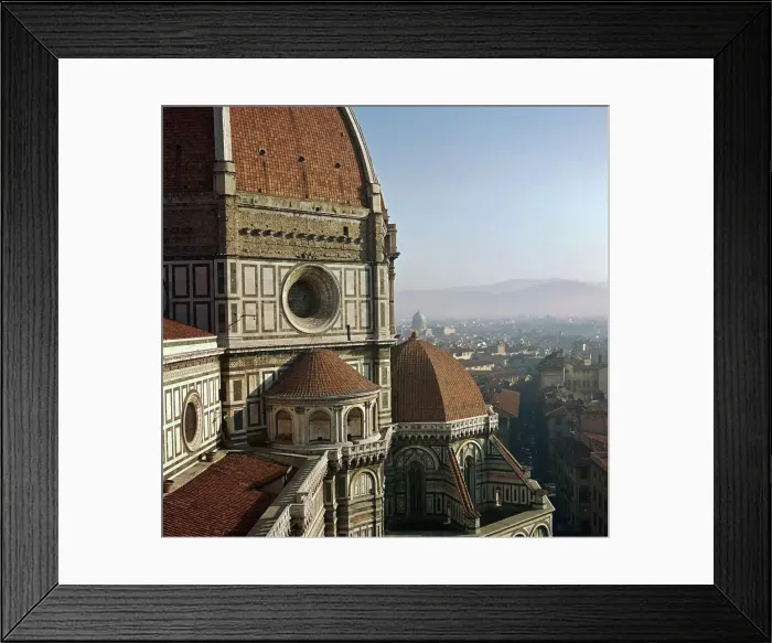 Framed Print : The south side of the Basilica di Santa Maria del Fiore in Florence, 15th century. Artist: Arnolfo di Cambio Framed Print : The south side of the Basilica di Santa Maria del Fiore in Florence, 15th century. Artist: Arnolfo di Cambio