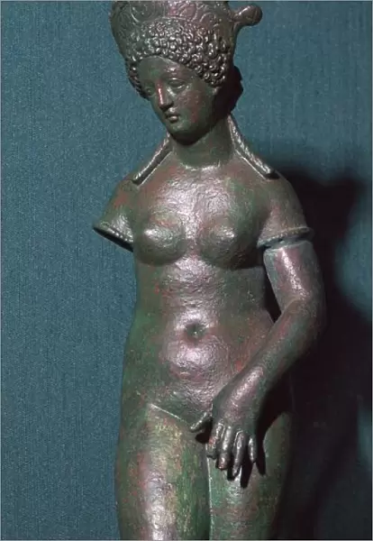 The modest Venus, a Roman bronze statuette, 1st century