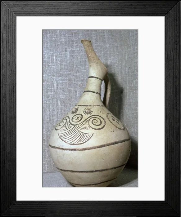 Framed Print : Cycladic beaked jug Framed Print : Cycladic beaked jug