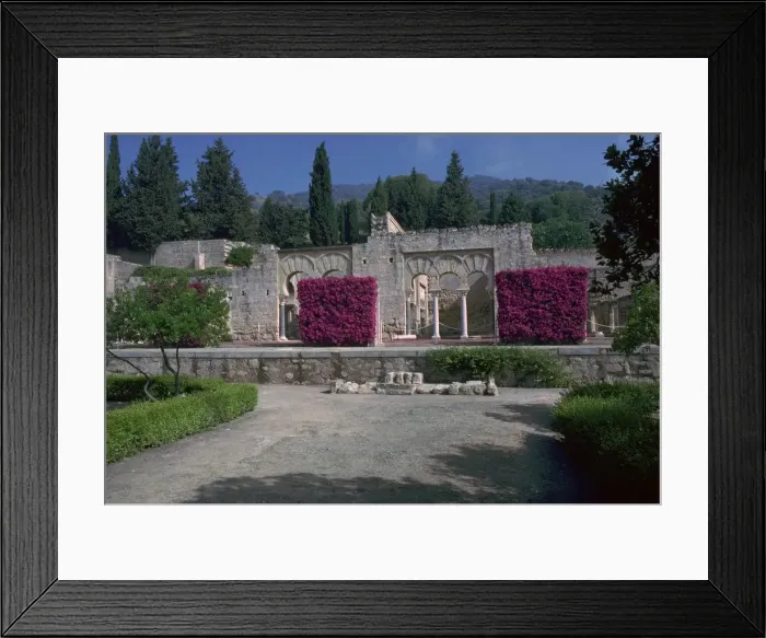 Framed Print : Moorish palace of Medina Az-Zahra, 1st century. Artist: Aberahman III Framed Print : Moorish palace of Medina Az-Zahra, 1st century. Artist: Aberahman III