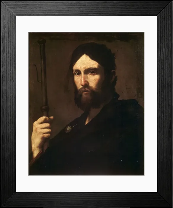 Framed Print : The Apostle Saint James the Great, c1630-c1635. Artist: Jusepe de Ribera Framed Print : The Apostle Saint James the Great, c1630-c1635. Artist: Jusepe de Ribera