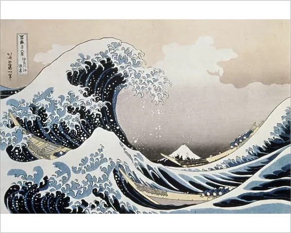 The Great Wave off the Coast of Kanagawa, c1829-c1831. Artist: Hokusai