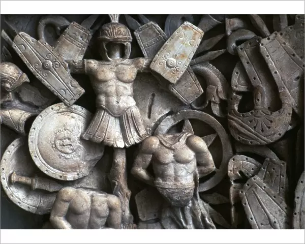 Roman relief of the trophies of war, 2nd century
