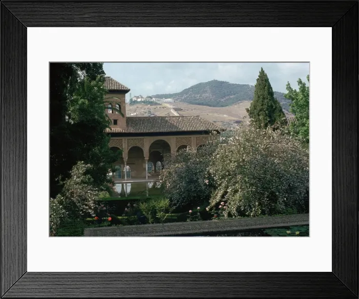 Framed Print : Partal at Alhambra, 14th century Framed Print : Partal at Alhambra, 14th century