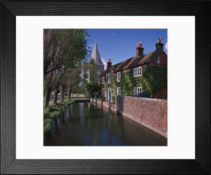 Framed Print : Bosham Church in Sussex, 9th century Framed Print : Bosham Church in Sussex, 9th century