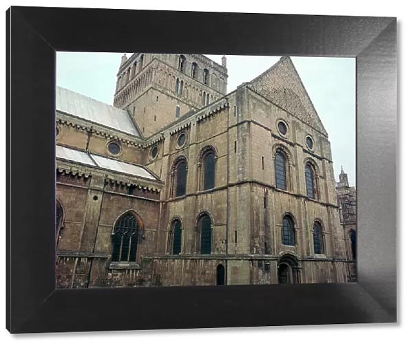 Southwell Minster in Nottinghamshire. 12th century