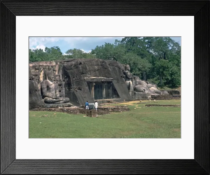 Framed Print : Buddhist shrine at Gal Vihara Framed Print : Buddhist shrine at Gal Vihara