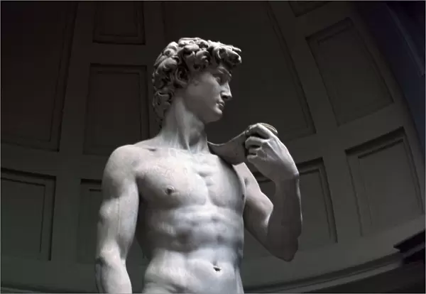 Michelangelos David. Artist: Michelangelo Buonarroti
